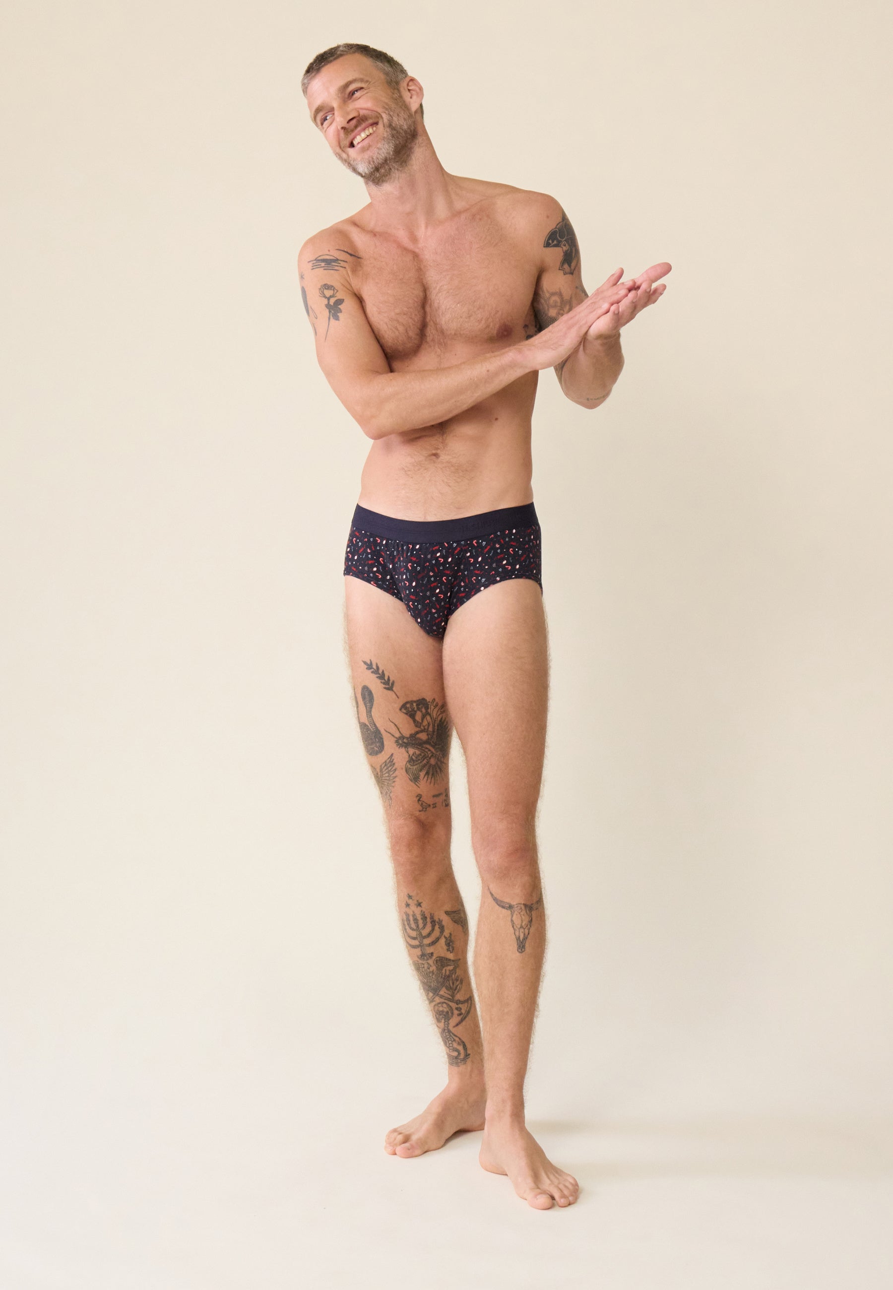 Slip en coton - Terrible imprimé Jour J