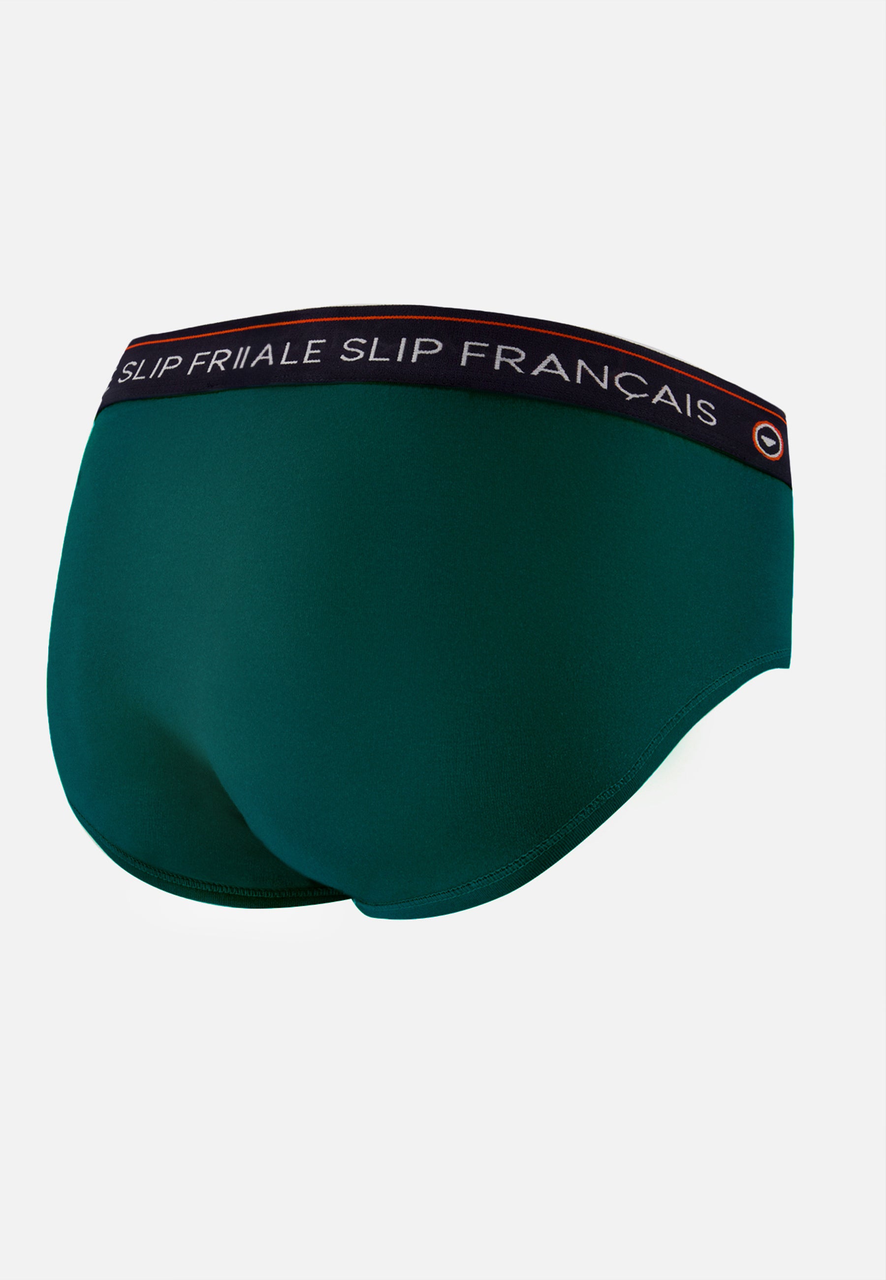 Fir green cotton briefs - Intrepide Fir Green