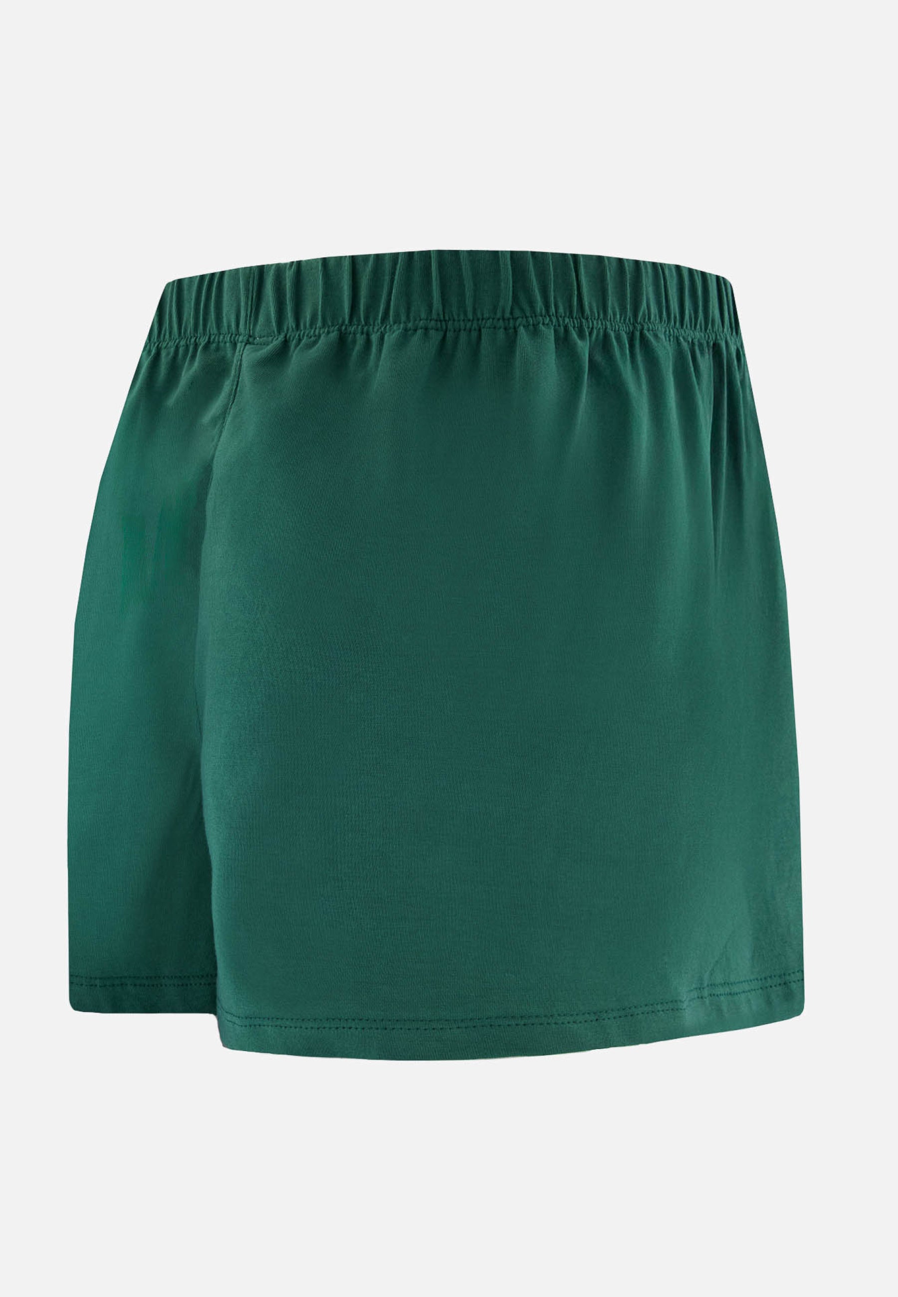 Caleçon vert en jersey de coton - Fredo Vert Forêt