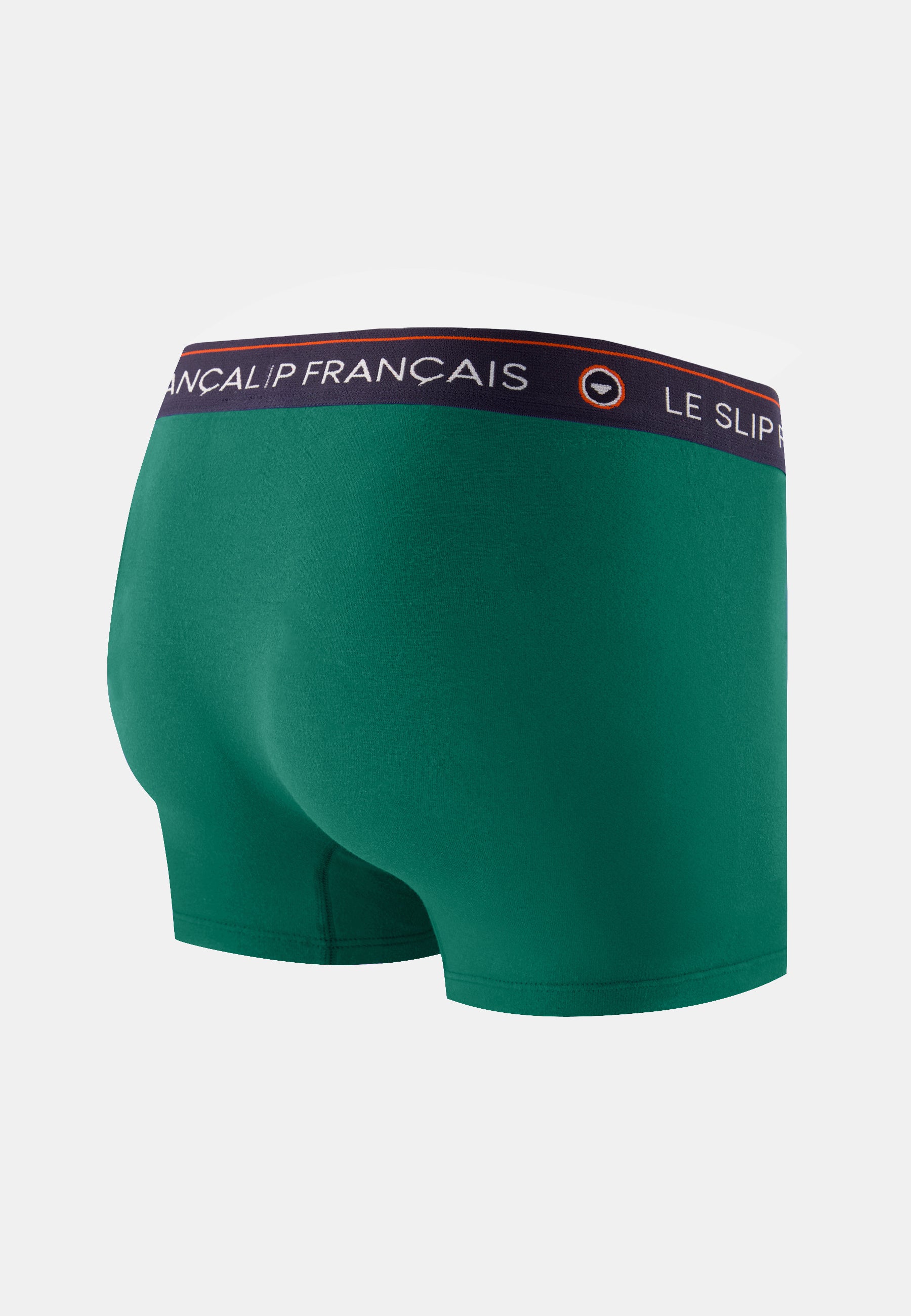 Cotton boxer shorts - Redoutable Emerald