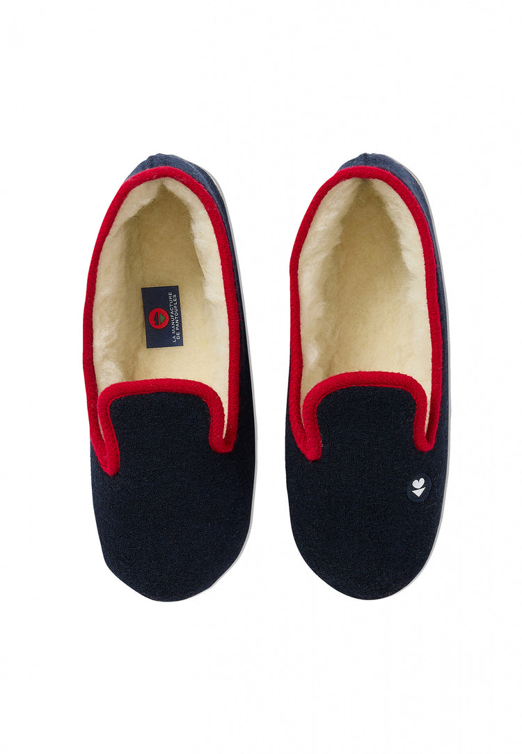 Marine XV slippers from France - Le Slip Français - 5