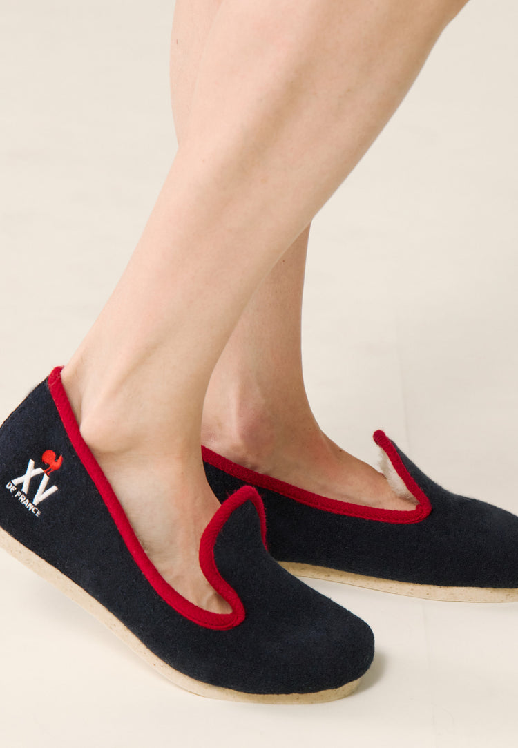 Marine XV slippers from France - Le Slip Français - 2