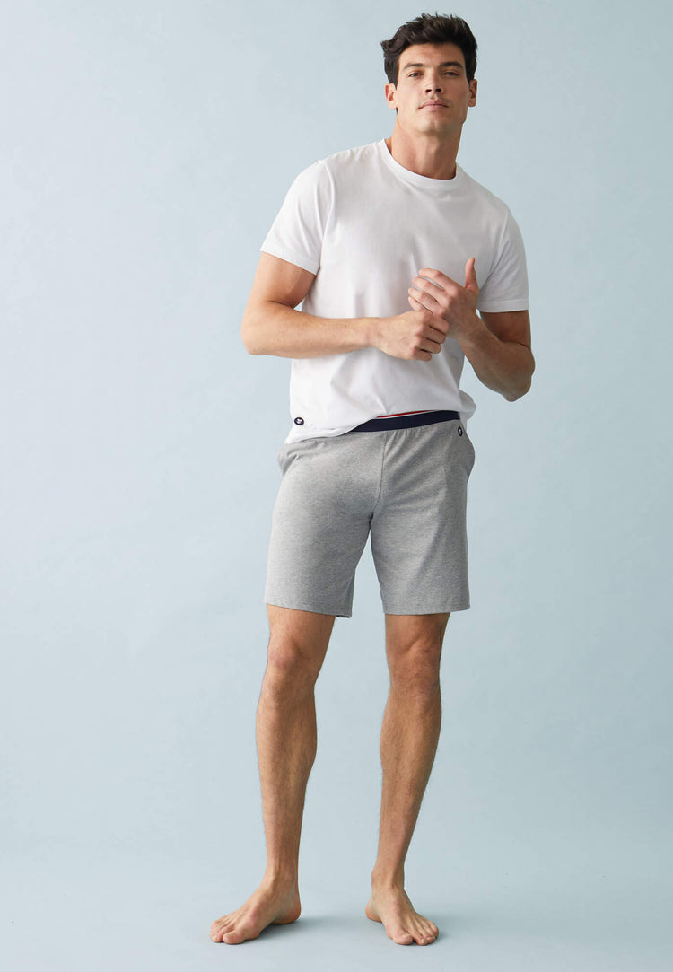 Cotton pajama shorts - Le Slip Français - 1