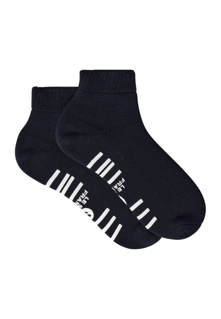 Short sock slipper with non-slip sole - Le Slip Français - 1