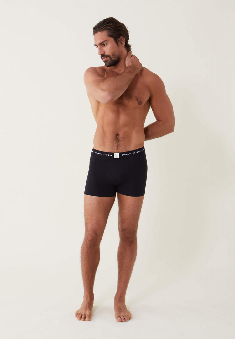 Seamless cotton boxer shorts - Le Slip Français - 3