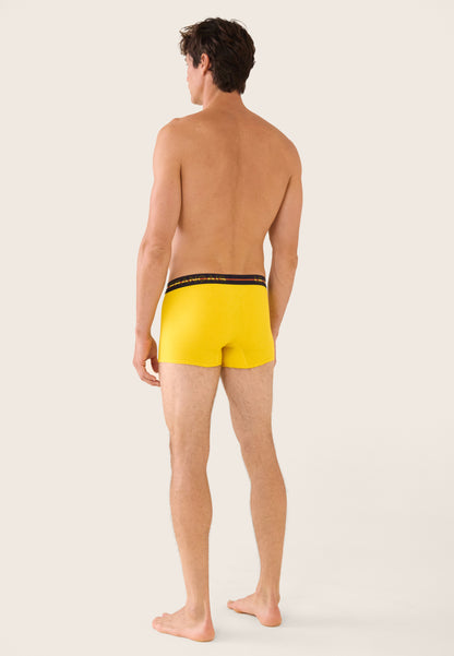 Boxer jaune en coton - Redoutable Jaune Citron