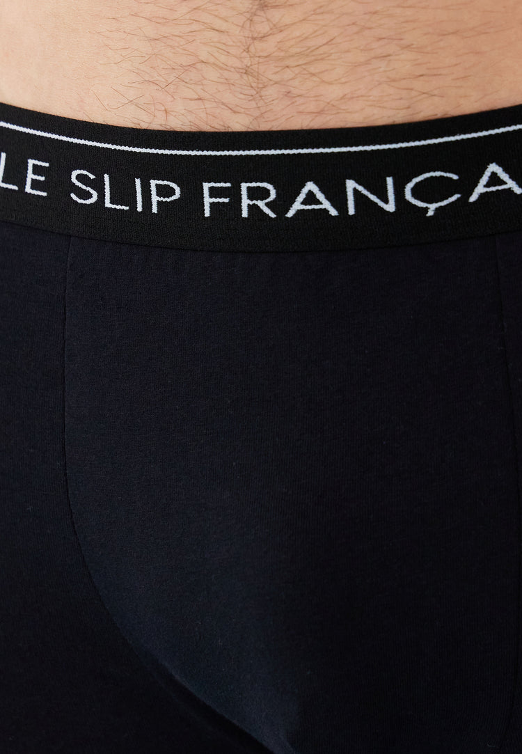 Marius Marinière Redoutable Navy Blue Black Grey Blue Jean Red Boxer Weekly Pack - Le Slip Français - 8