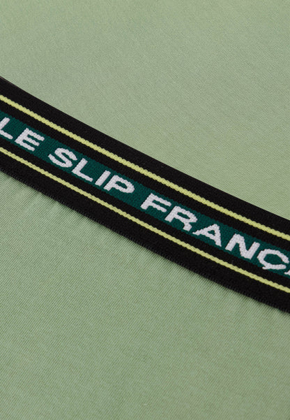 Slip vert en coton - Intrépide Vert Sauge