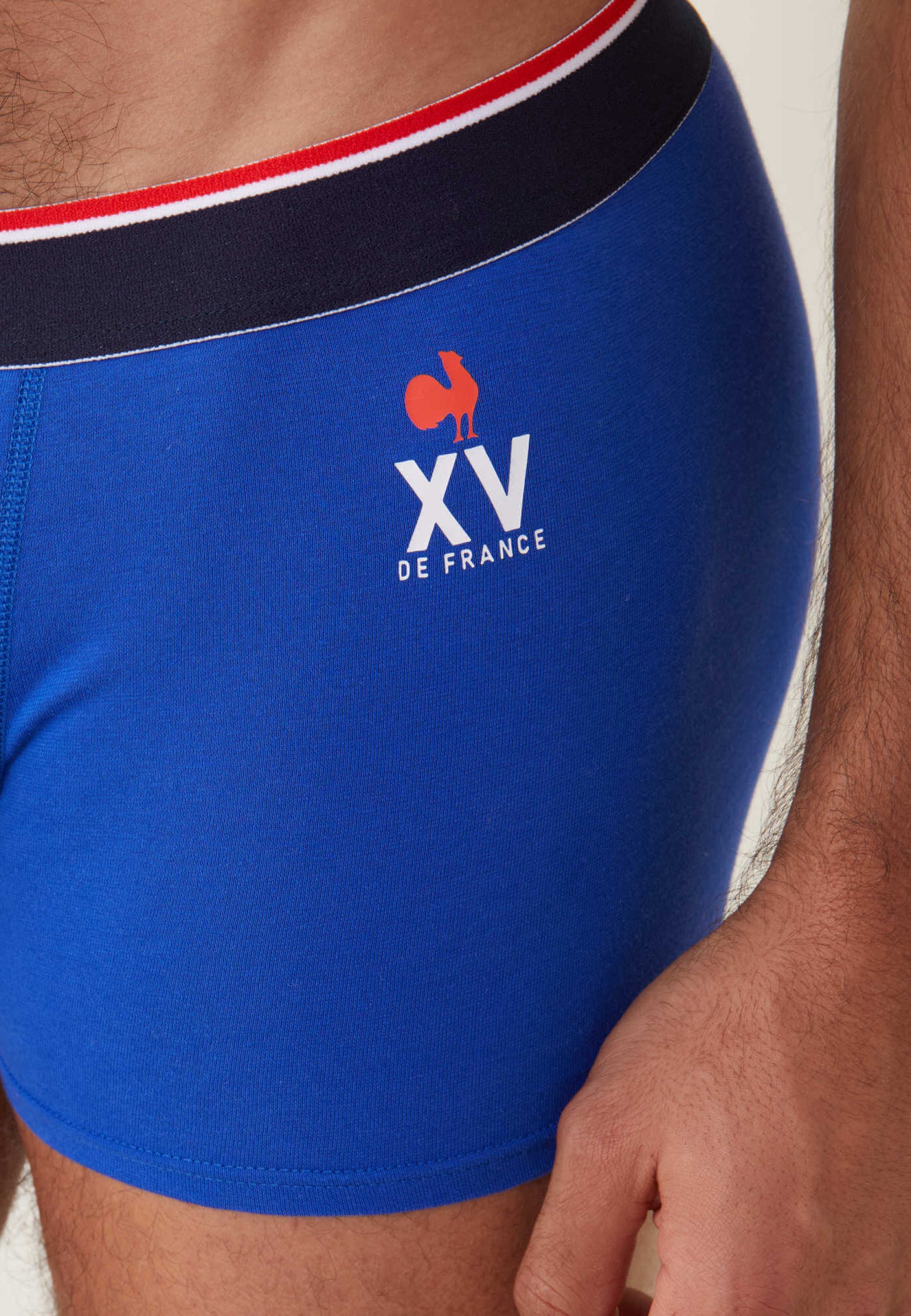Boxer en coton - Marius Indigo XV de France