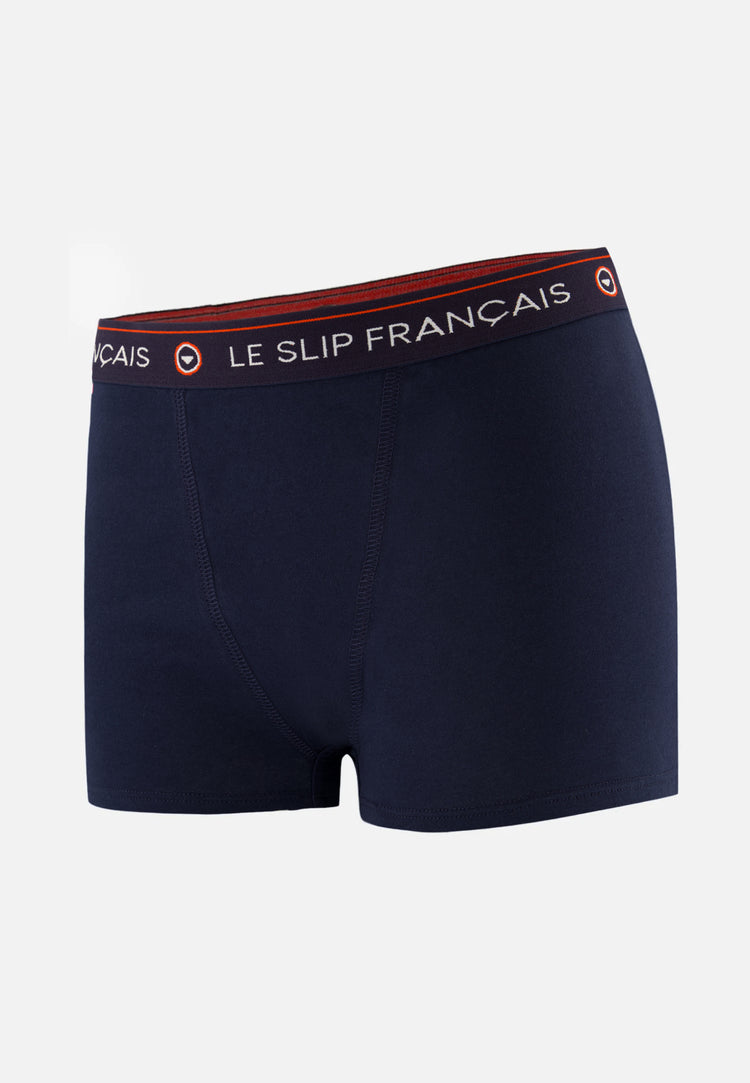 Culotte Boxer - Fougueuse Marine - Le Slip Français - 1