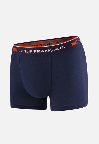 Boxer bleu marine en coton bio - Redoutable Marine - Collab 1083