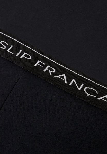 Boxer long noir en coton - Redoutable Long Noir
