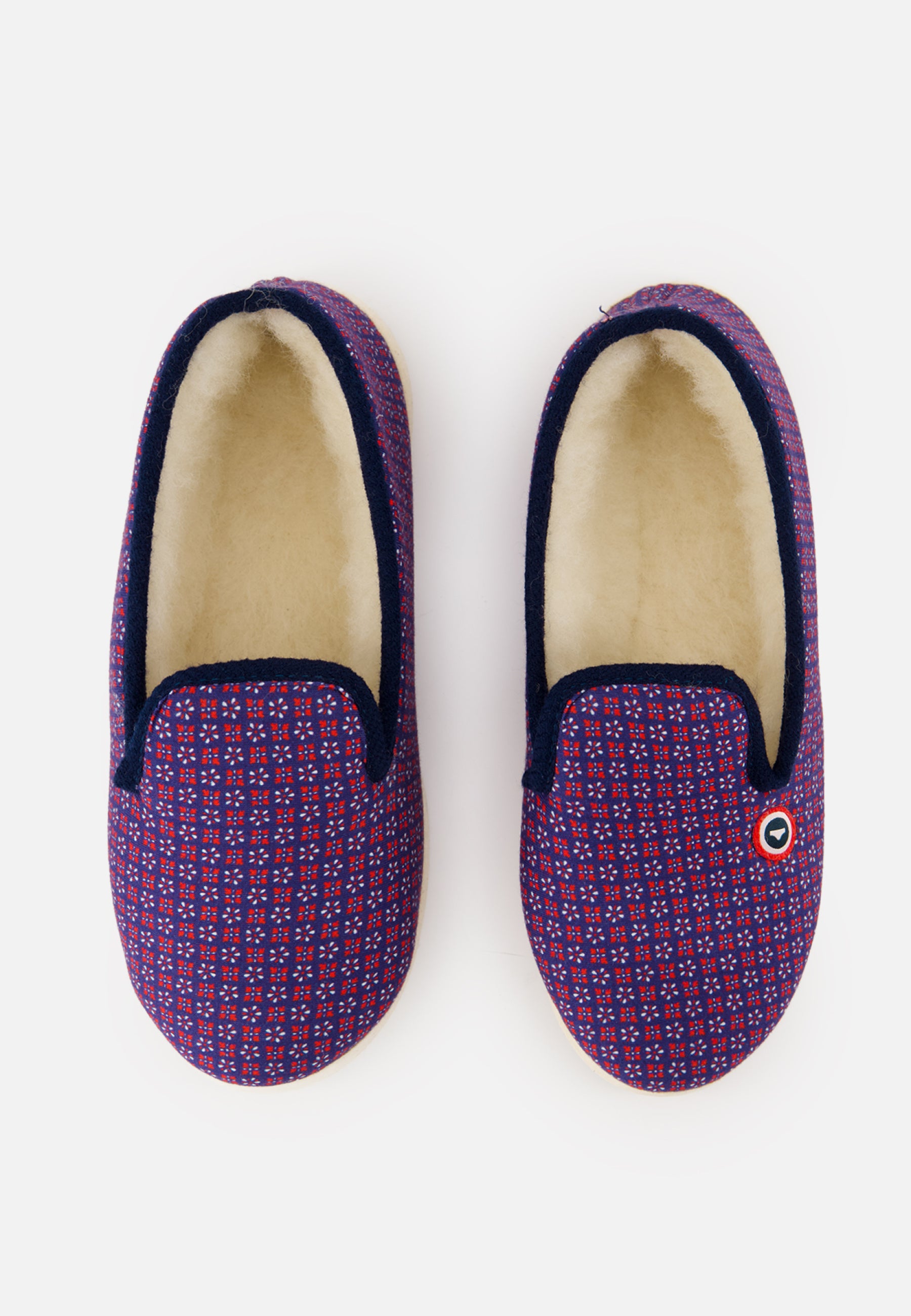 Chaussons d'intérieur en laine - Pantoufles Kdo