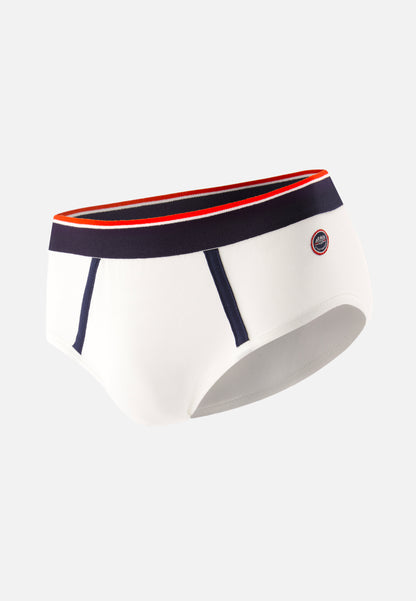 Slip en coton LSF x Armor Lux - Ile Vierge Blanc