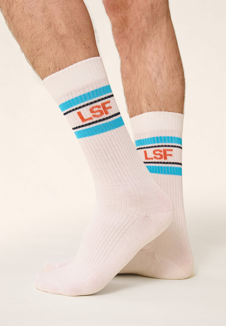 Wilfried Bleu Fluo Argile Rouge - Le Slip Français - 2