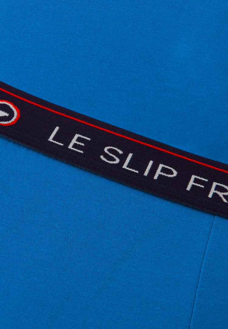 Slip bleu turquoise en coton - Intrepide Bleu Turquoise - Le Slip Français - 6