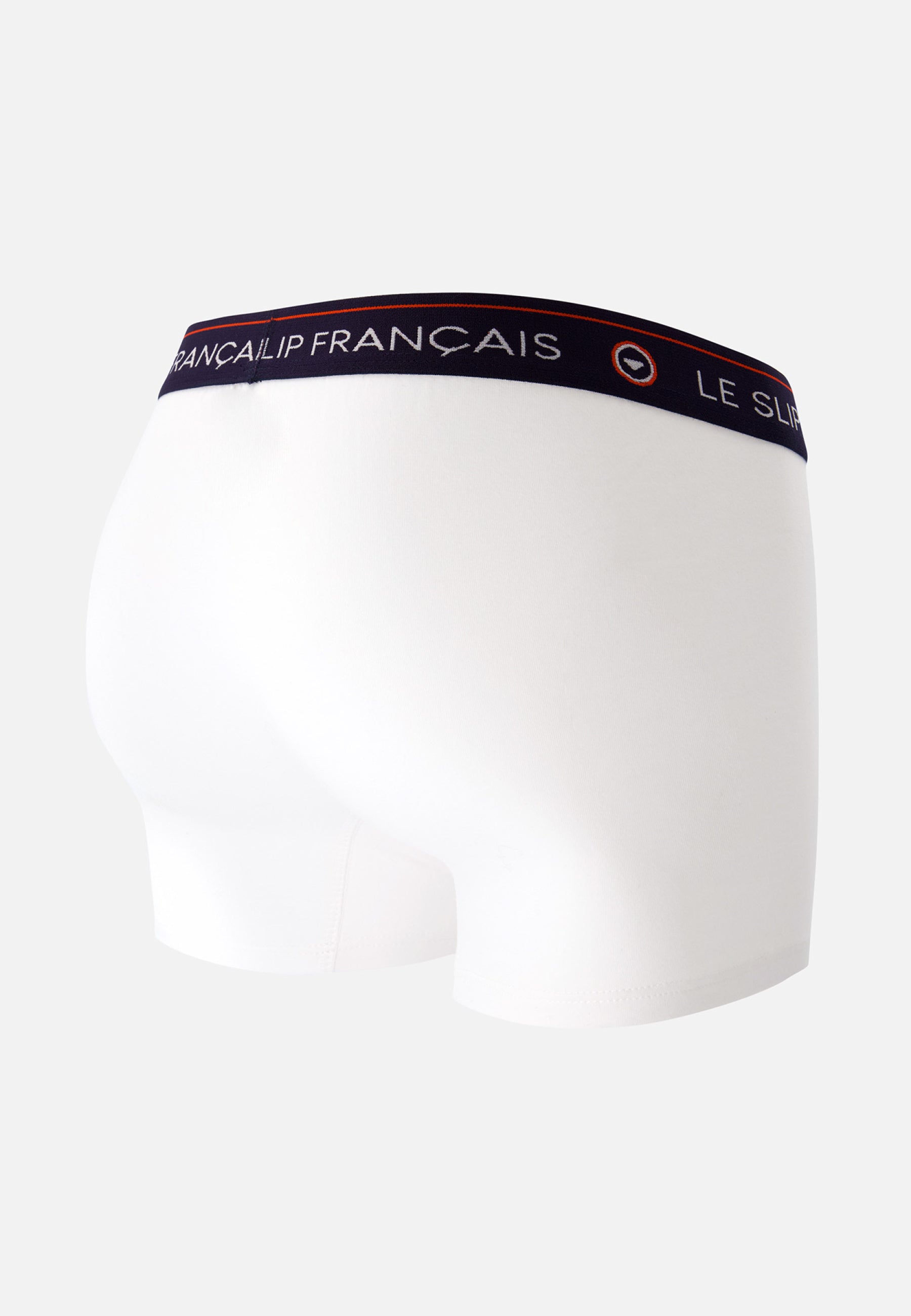 Boxer blanc en coton - Redoutable Blanc Brodé Goal