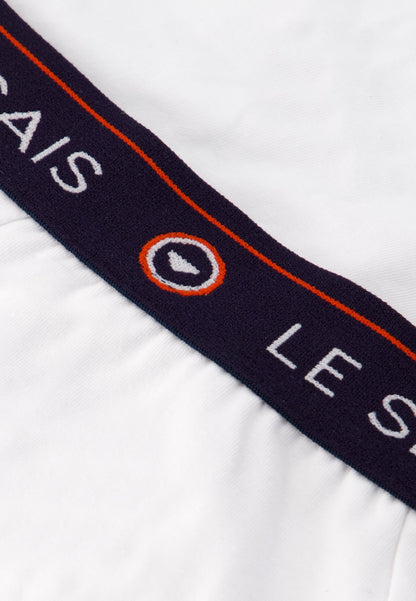 Slip blanc en coton - Intrépide Blanc
