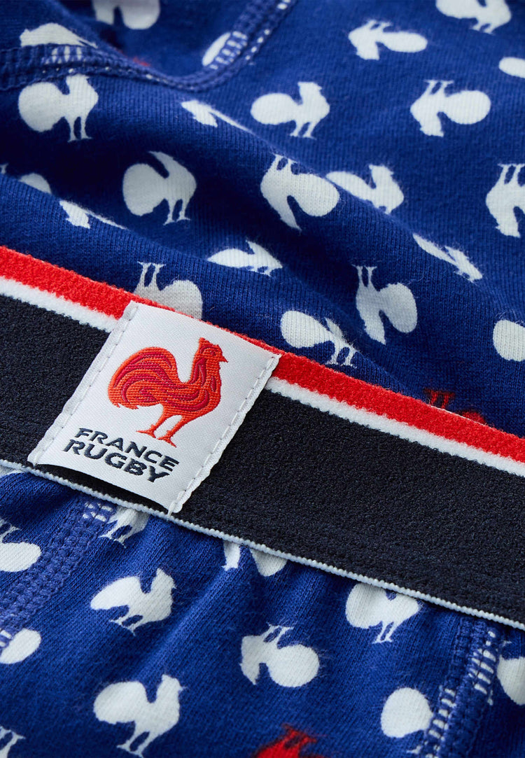 Marius Rooster Blue White Red XV of France - Le Slip Français - 2