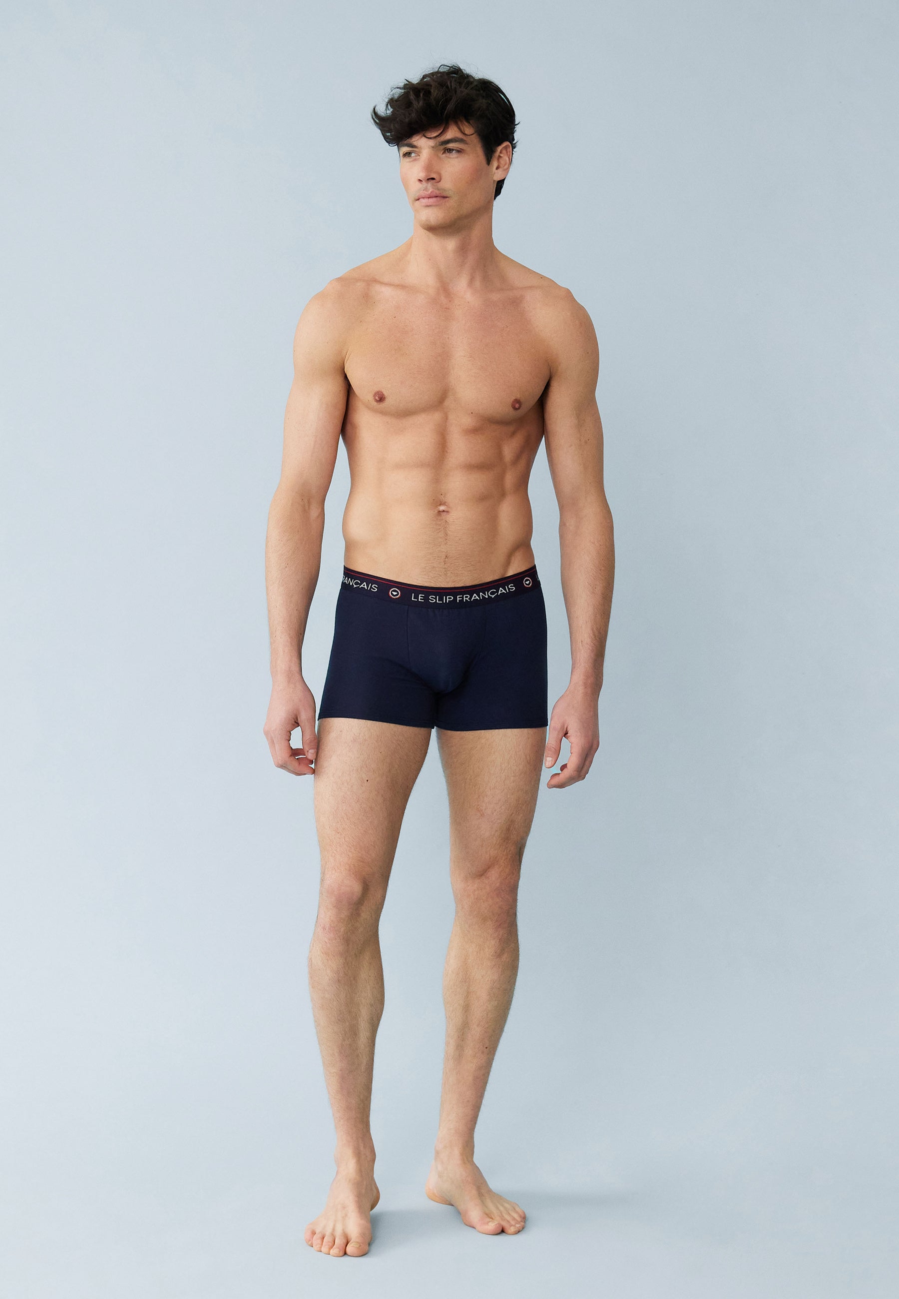 Le Slip Français - Lot De 3 Boxers Iconiques Homme En Coton Élasthanne - Confort Et Robustesse