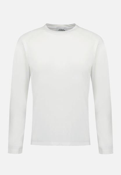 Tee-shirt manches longues en coton - Jeannot Blanc