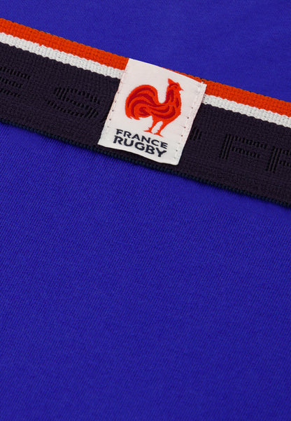 Slip bleu france rugby en coton - Intrépide Indigo France Rugby