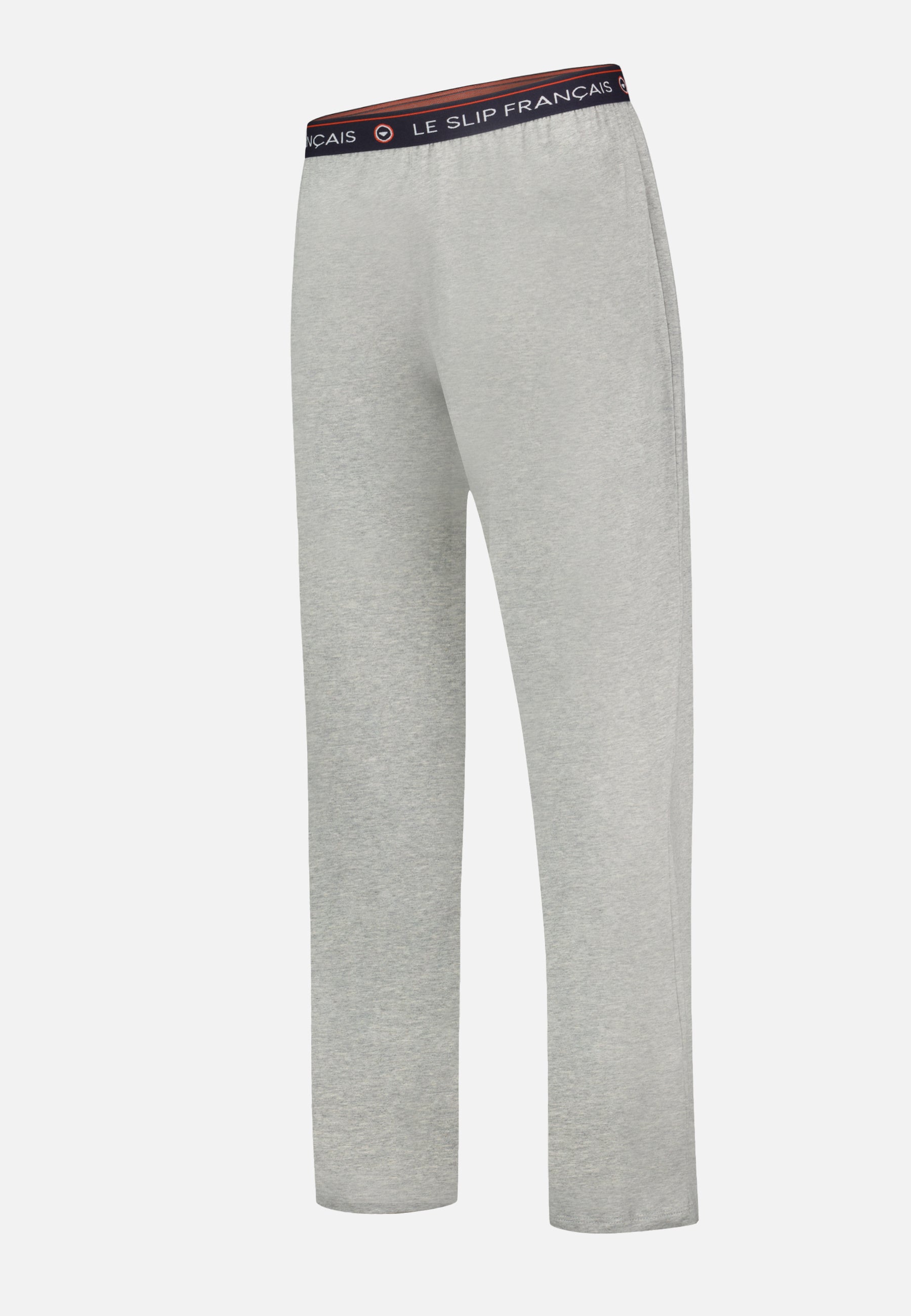 Men's long gray cotton pajama bottoms - Indomitable Gris