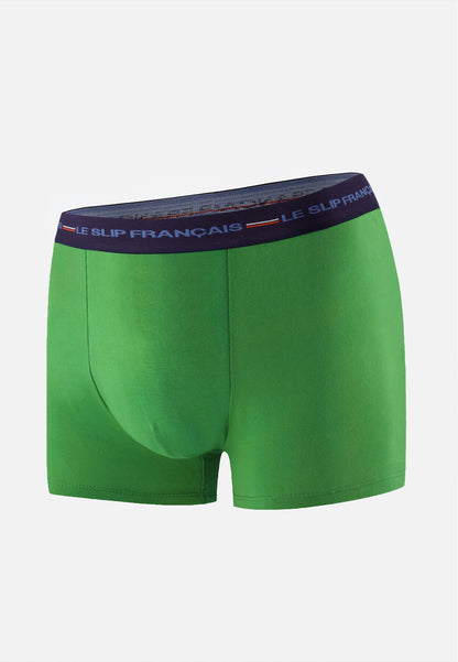 Boxer vert en coton - Redoutable Menthe Verte