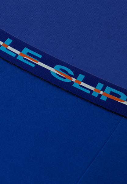 Blue cotton boxer shorts - Redoutable Nautical Blue