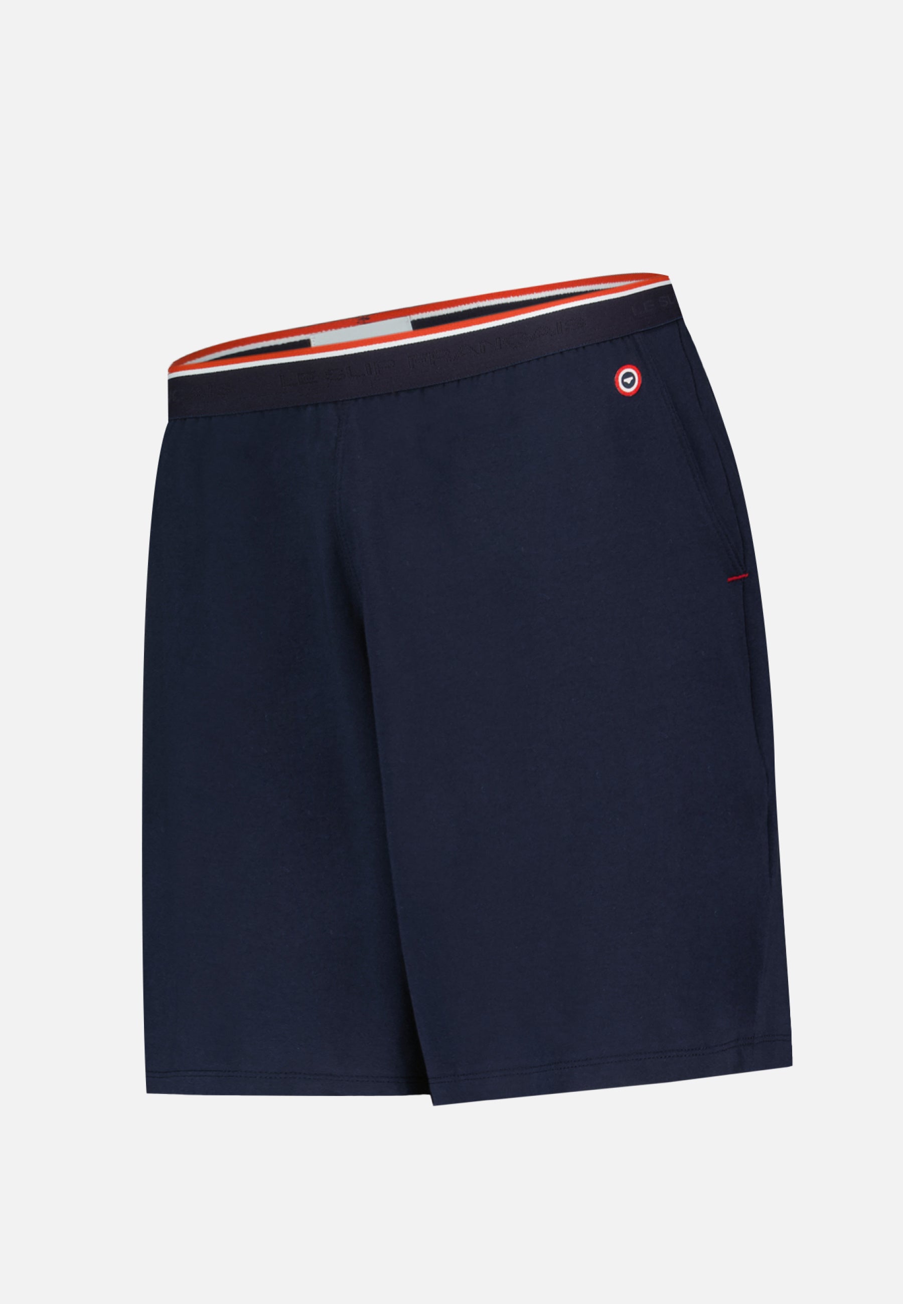Bas de pyjama court bleu en coton - Zouzou Marine
