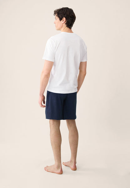 Ensemble pyjama haut et short bleu marine XV De France - Pyjama Haut Manches Courtes Formidable Et Bas De Pyjama Court Zouzou Marine XV De France