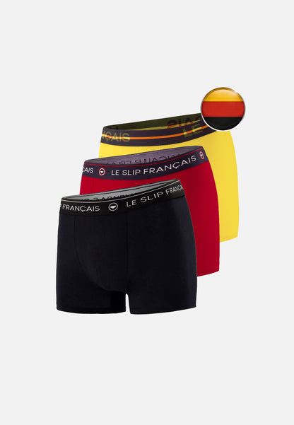 Lot de 3 boxers en coton - Pack Supporter Allemagne
