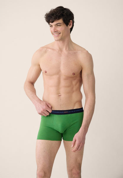 Boxer vert en coton - Redoutable Menthe Verte