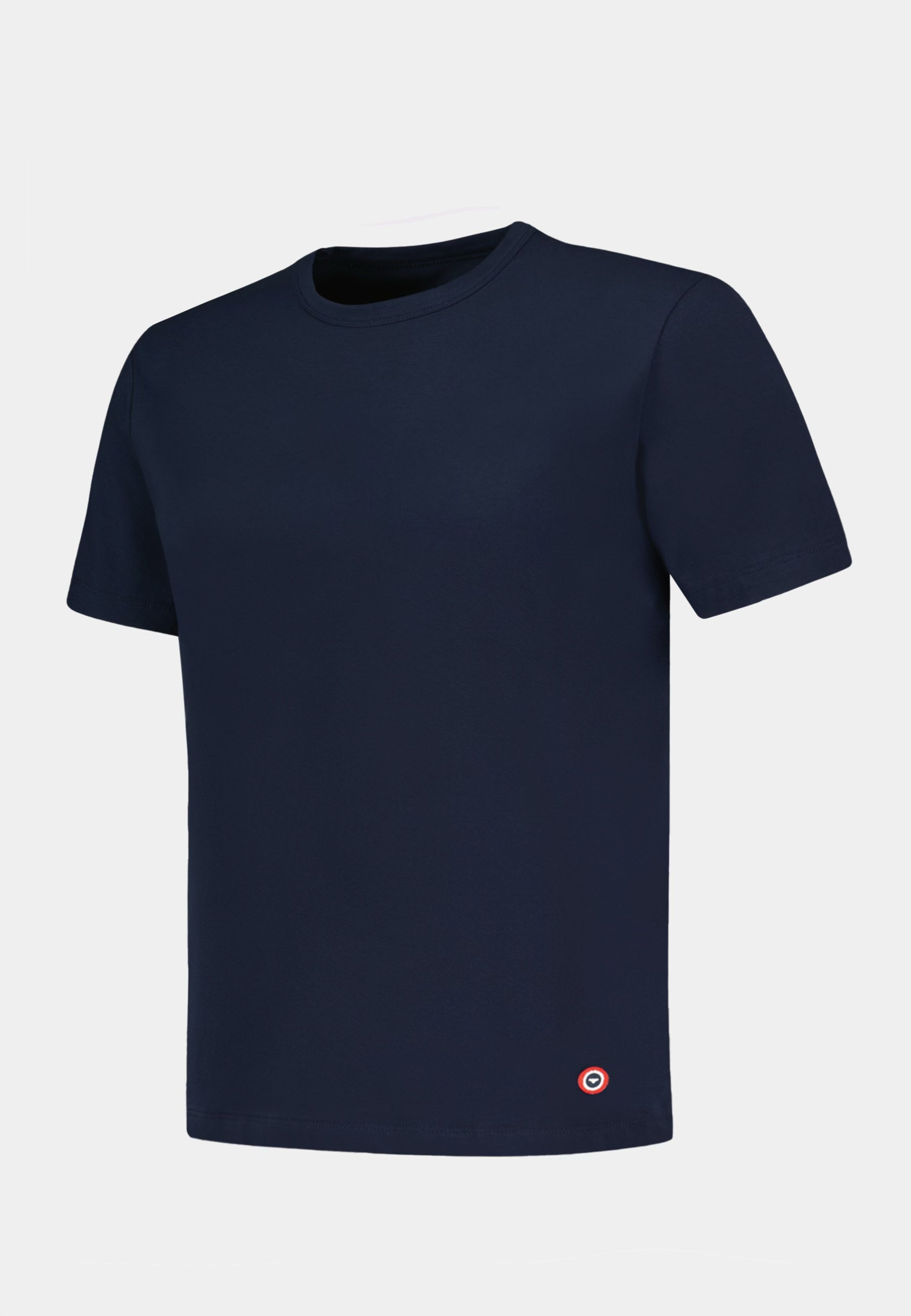 T-shirt homme bleu marine à manches courtes en coton - Formidable Marine