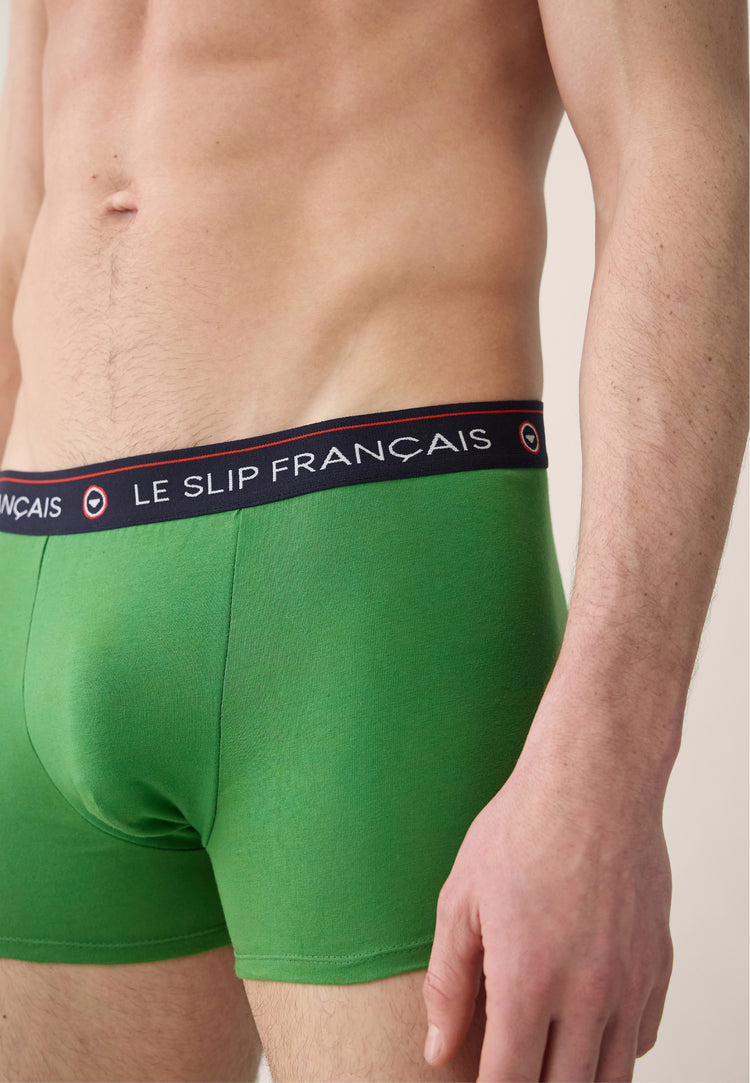 Boxer vert en coton - Redoutable Mint Green - Le Slip Français - 5
