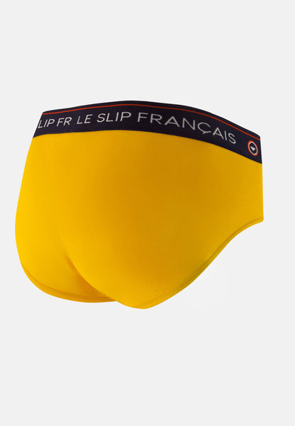 Slip moutarde en coton - Intrepide Moutarde