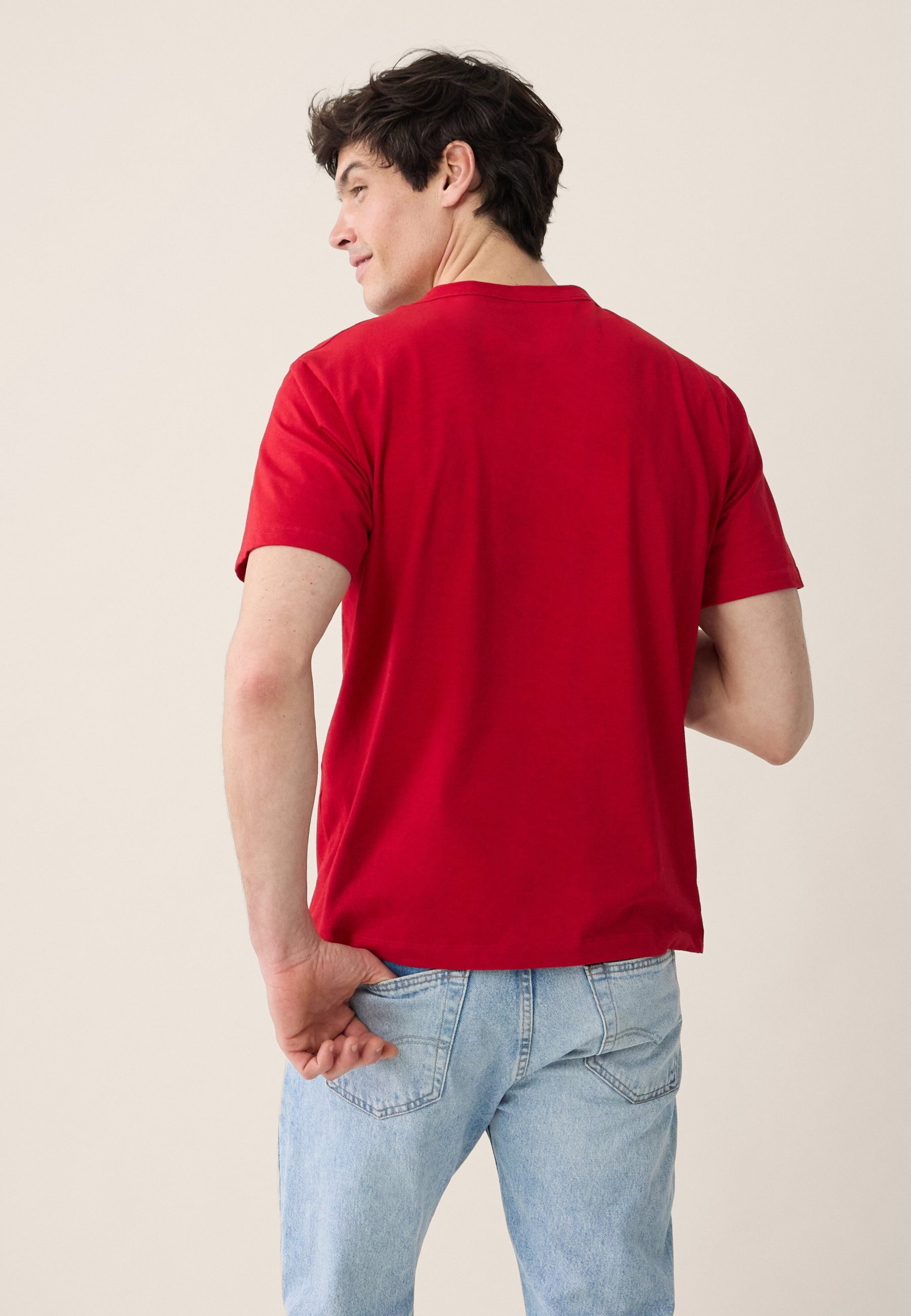 Lot de 3 T-shirts manches courtes en coton - T-Shirts Manches Courtes Formidable Marine Blanc Rouge
