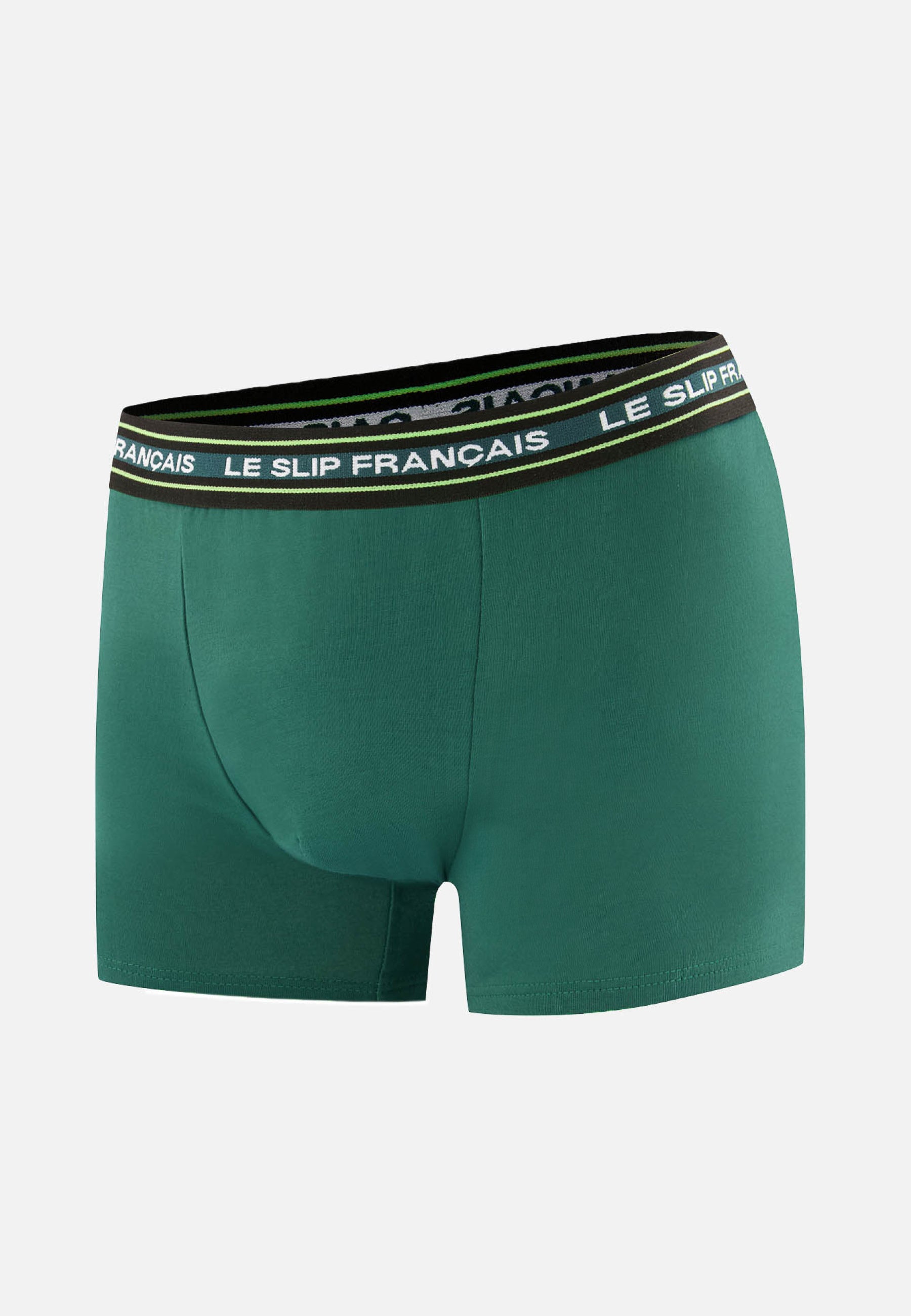 Boxer vert en coton - Redoutable Vert Forêt