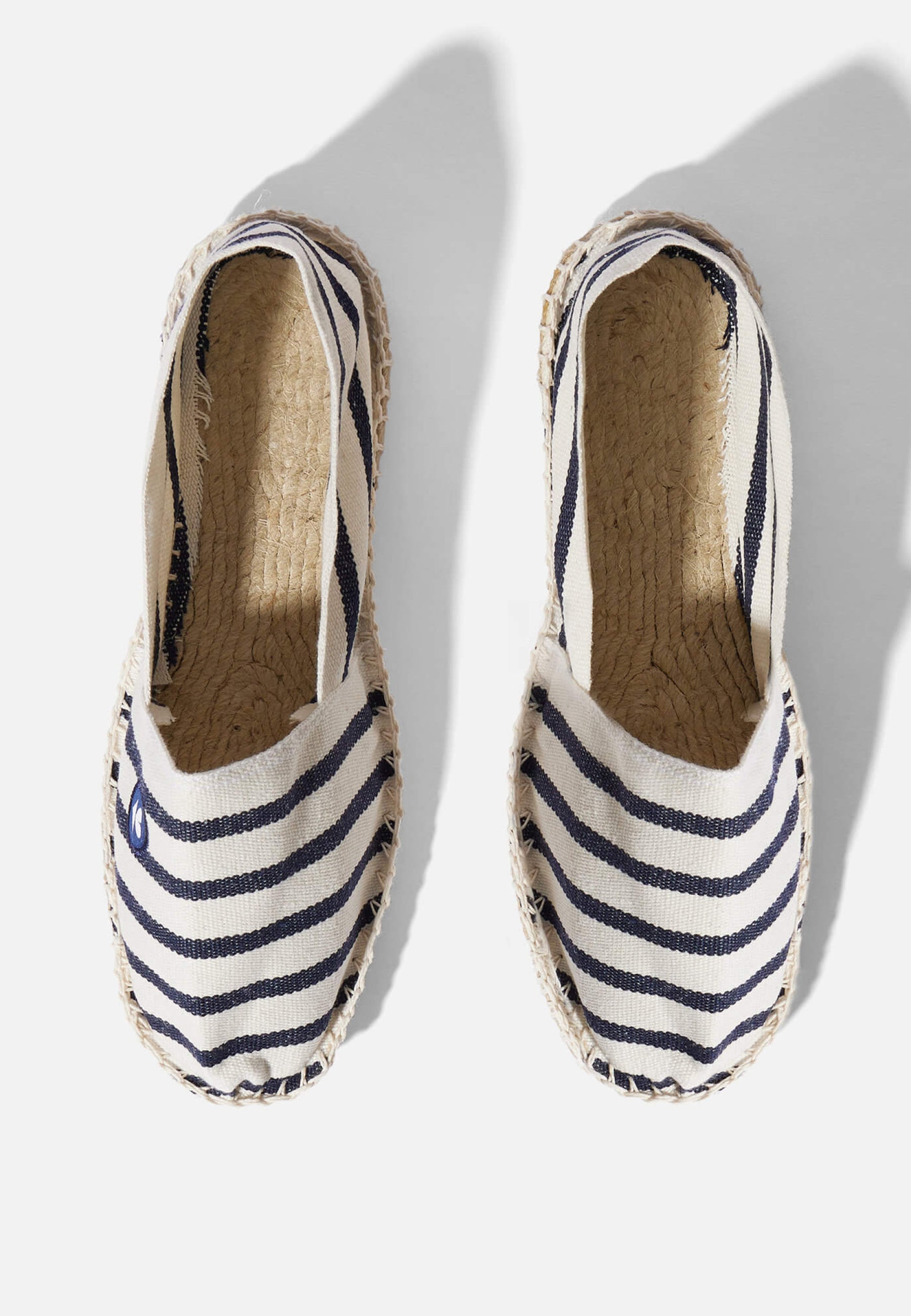 Espadrilles en toile de coton - Vendéennes Marinière