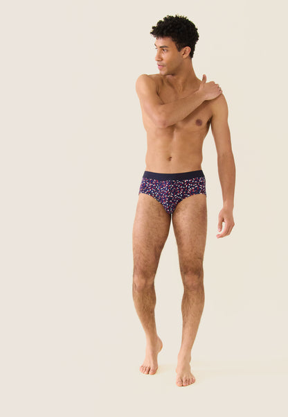 Slip en coton - Terrible Gavotte Marine Indigo