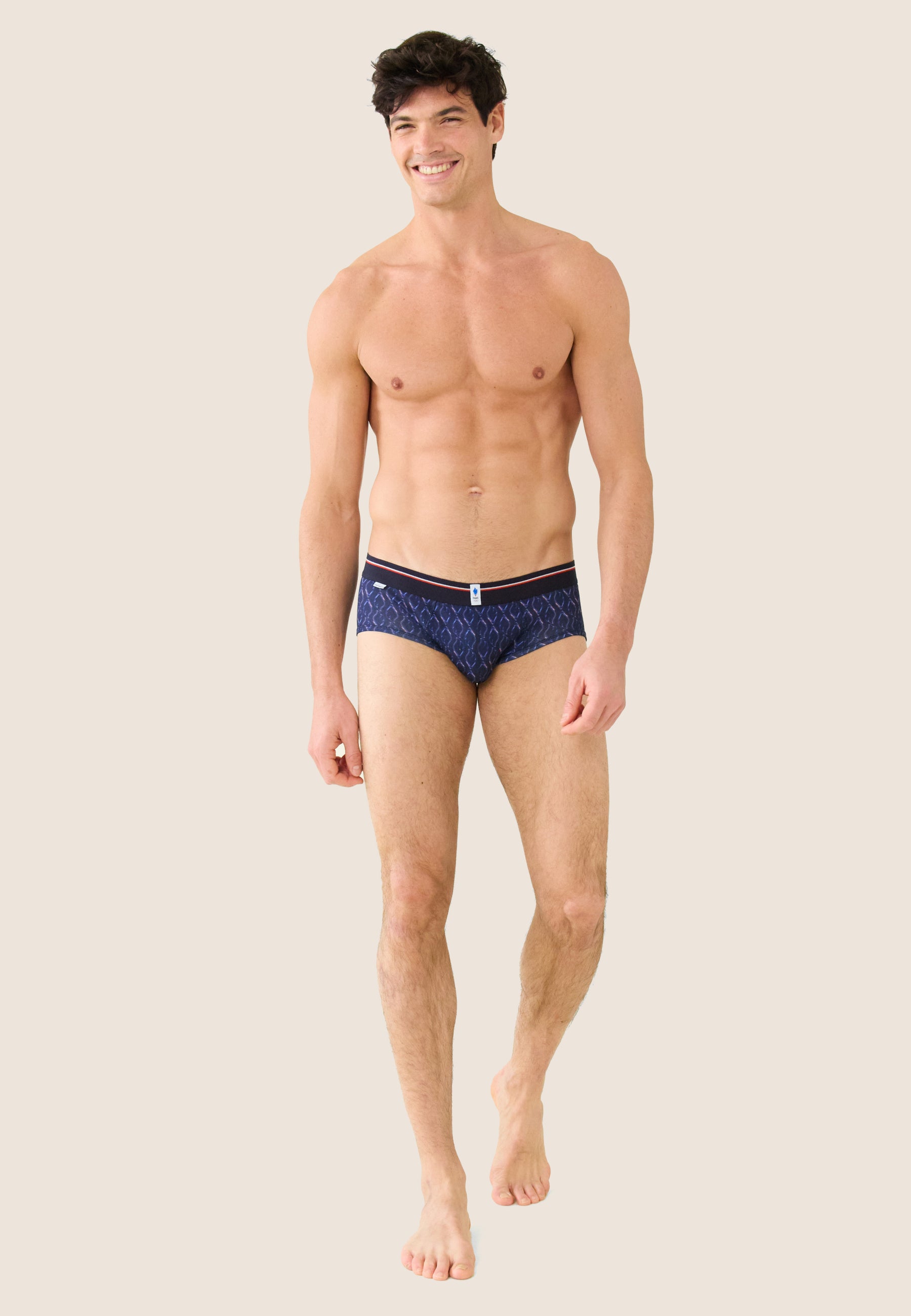 Terrible Coq Bleu Blanc Rouge Equipe de France Slip en coton Le slip francais