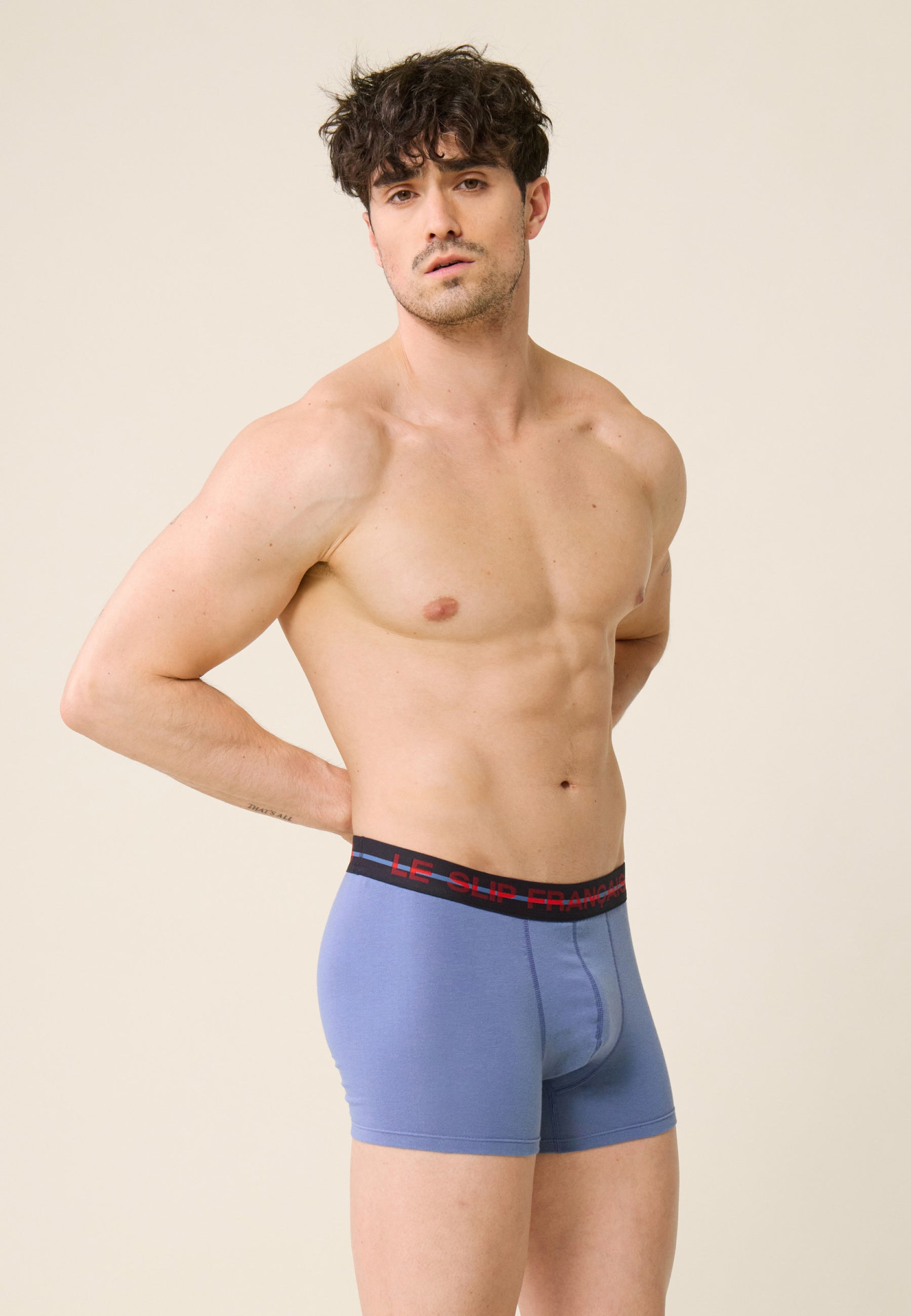 Boxer en coton - Marius Bleu Jean