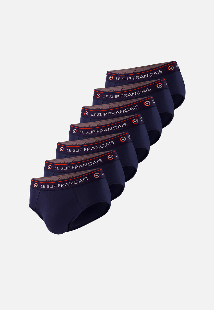 Intrepid Navy Brief Weekly Pack - Le Slip Français - 1