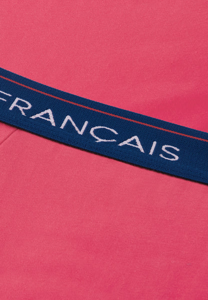 Pink cotton briefs - Intrepid Cherry Pink