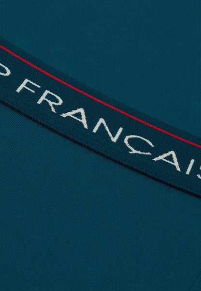 Boxer long bleu en coton - Redoutable Long Bleu Canard