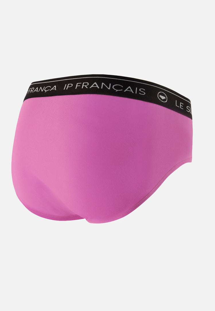 Slip fuchsia en coton - Intrepide Fuchsia - Le Slip Français - 8