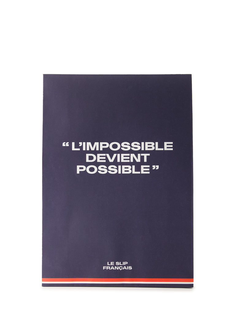 Medium Blue Gift Bag - Le Slip Français - 2
