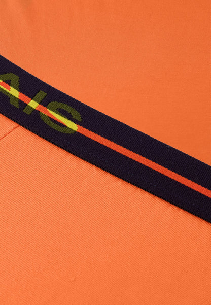Slip orange en coton - Intrépide Orange Pur