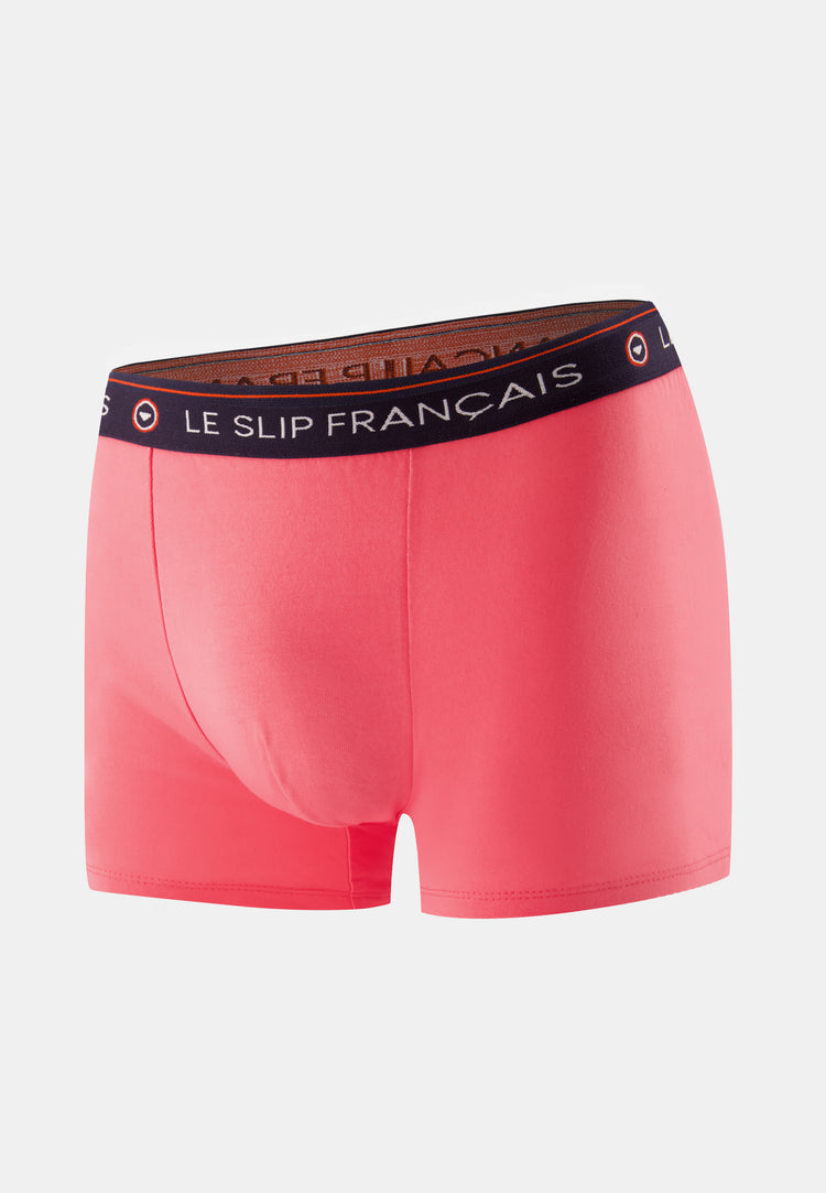 Boxer en coton - Redoutable Neon Pink - Le Slip Français - 1