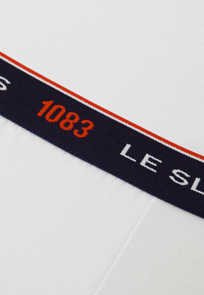 Boxer blanc en coton bio - Redoutable Blanc - Collab 1083